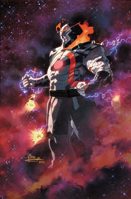 DC ALL IN SAGA DARKSEID VS THE WORLD #1 (ONE SHOT) CVR C JAVI FERNANDEZ CARD STOCK VAR (PRE-ORDER: 10/28/2026)