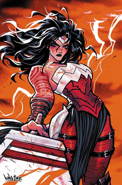 ABSOLUTE WONDER WOMAN #25 CVR F BABS TARR GLOW-IN-THE-DARK CARD STOCK VAR (PRE-ORDER: 10/28/2026)