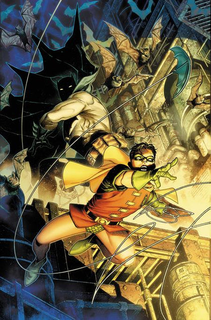 BATMAN & ROBIN YEAR ONE DYNAMIC DUOS #3 (OF 12) CVR B JIM CHEUNG CARD STOCK VAR (PRE-ORDER: 10/14/2026)