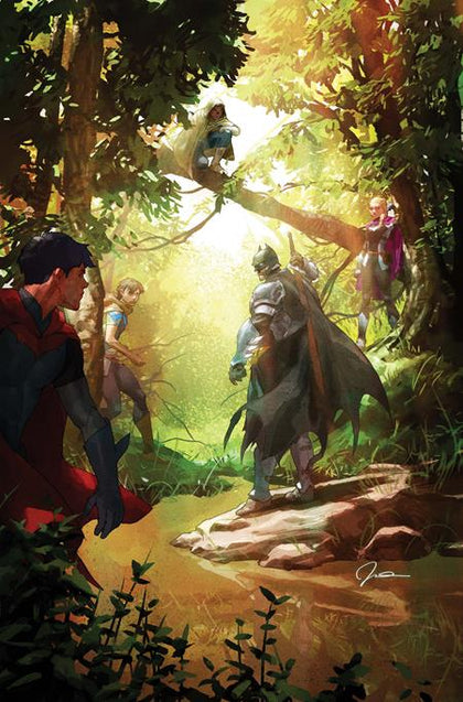 DARK KNIGHTS OF STEEL II #4 (OF 12) CVR C GERALD PAREL CARD STOCK VAR (PRE-ORDER: 10/21/2026)