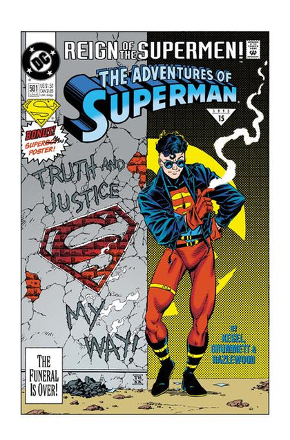 ADVENTURES OF SUPERMAN #501 FACSIMILE EDITION CVR A TOM GRUMMETT (PRE-ORDER: 10/07/2026)