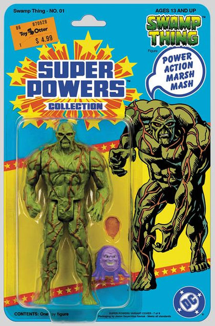 SWAMP THING #1 FACSIMILE EDITION CVR B JASON GEYER & ALEX SAVIUK SWAMP THING SUPER POWERS CARD STOCK VAR (PRE-ORDER: 10/07/2026)
