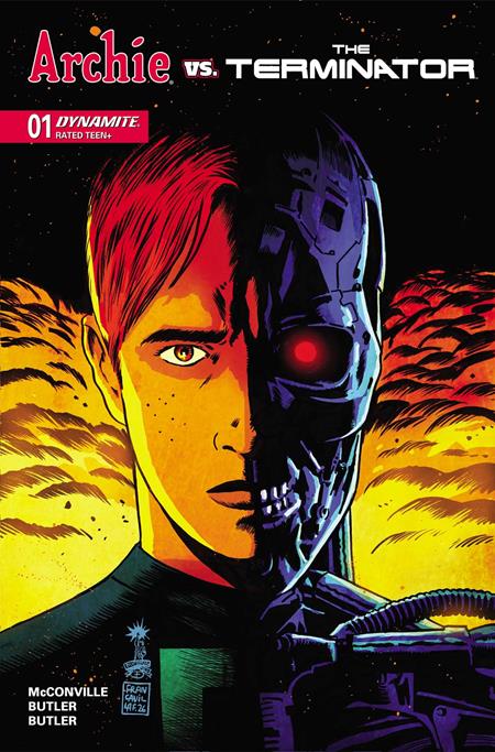 ARCHIE VS THE TERMINATOR #1 CVR A FRANCESCO FRANCAVILLA (PRE-ORDER: 10/14/2026)