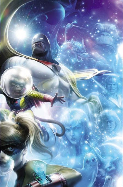 SPACE GHOST VS THE HERCULOIDS #2 CVR F FRANCESCO MATTINA METAL PREMIUM VAR (PRE-ORDER: 11/04/2026)