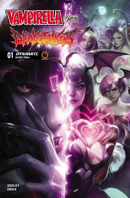 VAMPIRELLA VS DARKSTALKERS SPECIAL #1 (ONE SHOT) CVR C FRANCESCO MATTINA VAR (PRE-ORDER: 11/11/2026)