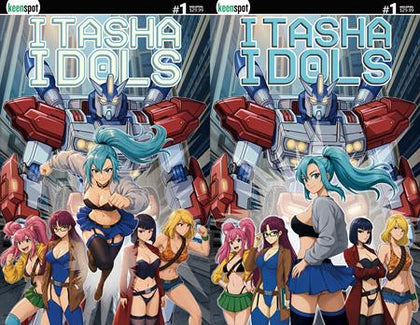 ITASHA IDOLS #1 CVR C MIKE WHITE HOLOFOIL FLIP COVER VAR (PRE-ORDER: 10/28/2026)