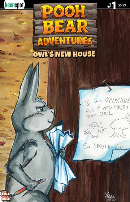 POOH BEAR ADVENTURES OWLS NEW HOUSE #1 (ONE SHOT) CVR A TESSA ROSE (PRE-ORDER: 10/28/2026)