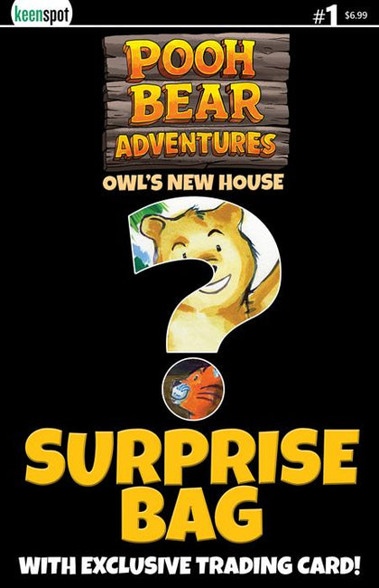 POOH BEAR ADVENTURES OWLS NEW HOUSE #1 (ONE SHOT) CVR D SURPRISE COVER BAGGED WITH TRADING CARD VAR (PRE-ORDER: 10/28/2026)