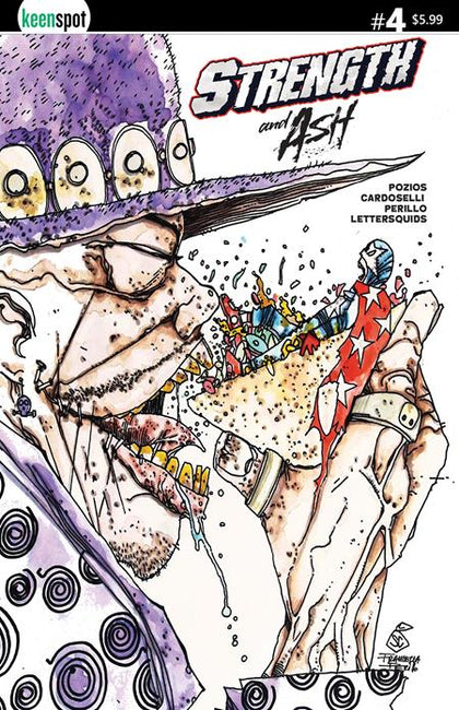 STRENGTH & ASH #4 CVR B STEFANO CARDOSELLI FRANCESCA PERILLO TACOS VAR (PRE-ORDER: 10/21/2026)