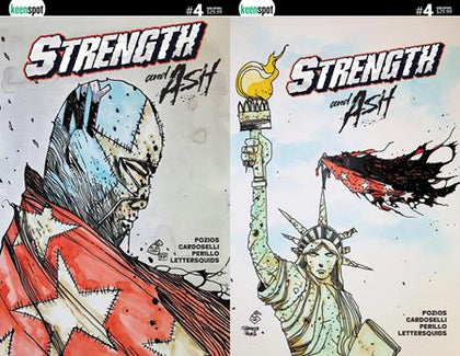 STRENGTH & ASH #4 CVR D STEFANO CARDOSELLI FRANCESCA PERILLO HOLOFOIL FLIP COVER VAR (PRE-ORDER: 10/21/2026)