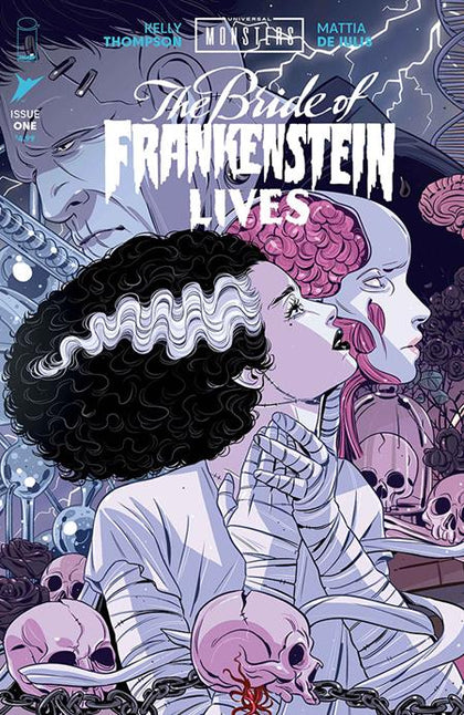 UNIVERSAL MONSTERS BRIDE OF FRANKENSTEIN LIVES #1 (OF 4) CVR D LUANA VECCHIO CONNECTING VAR (PRE-ORDER: 10/28/2026)