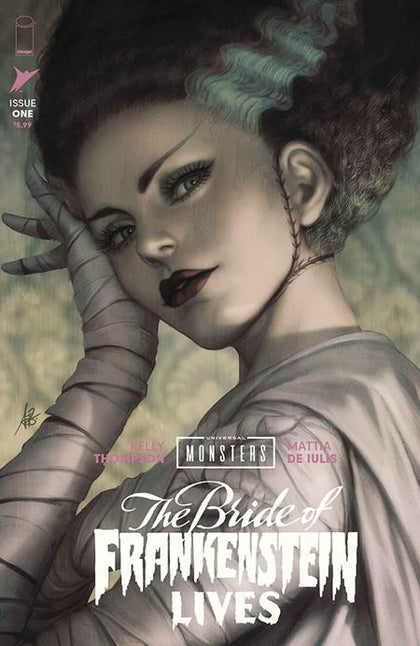 UNIVERSAL MONSTERS BRIDE OF FRANKENSTEIN LIVES #1 (OF 4) CVR J STANLEY ARTGERM LAU FOIL VAR (PRE-ORDER: 10/28/2026)