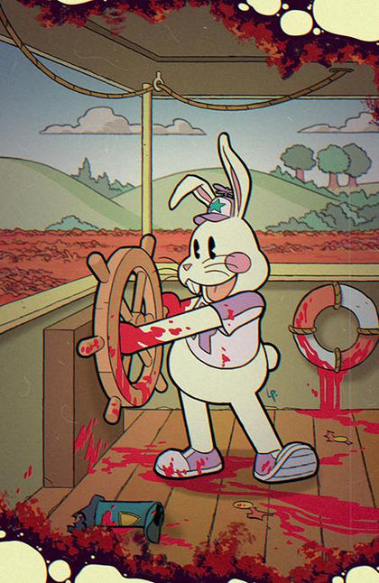 EXQUISITE CORPSES RASCAL RANDY #4 (OF 5) CVR C DYLAN BURNETT POLYBAGGED WITH COLLECTIBLE CARD VAR (PRE-ORDER: 10/21/2026)