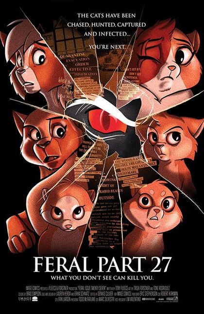 FERAL #27 CVR B ALLEN PASSALAQUA & TONY FLEECS URBAN LEGENDS HOMAGE VAR (PRE-ORDER: 10/28/2026)
