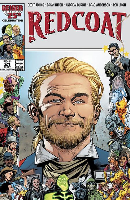 REDCOAT #21 CVR B BRYAN HITCH & BRAD ANDERSON GEIGER #25 ANNIVERSARY VAR (PRE-ORDER: 10/21/2026)