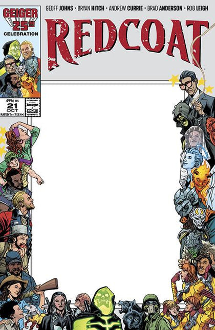 REDCOAT #21 CVR C BLANK SKETCH VAR (PRE-ORDER: 10/21/2026)