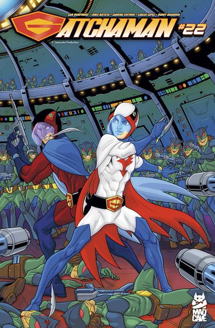 GATCHAMAN #22 CVR A CHRIS BATISTA SABRINA CINTRON (PRE-ORDER: 10/28/2026)