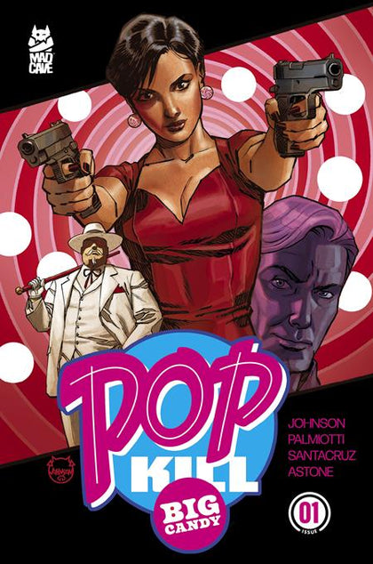 POP KILL BIG CANDY #1 (OF 4) CVR H DAVE JOHNSON METAL VAR (PRE-ORDER: 10/07/2026)