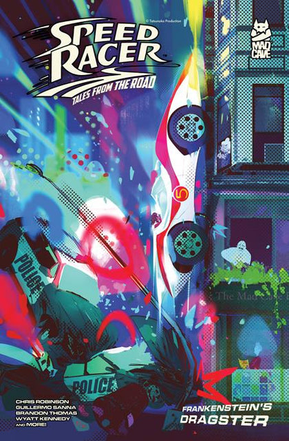 SPEED RACER TALES FROM THE ROAD FRANKENSTEINS DRAGSTER (ONE SHOT) CVR B STEFANO SIMEONE VAR (PRE-ORDER: 10/14/2026)