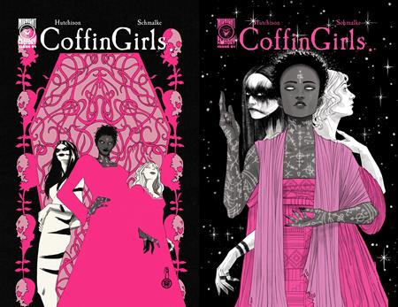COFFIN GIRLS #1 (OF 5) CVR A MEGAN HUTCHISON JOSEPH SCHMALKE (PRE-ORDER: 10/14/2026)