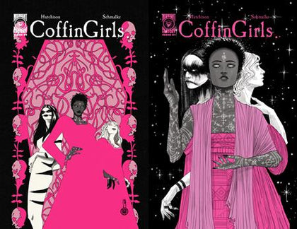 COFFIN GIRLS #1 (OF 5) CVR A MEGAN HUTCHISON JOSEPH SCHMALKE (PRE-ORDER: 10/14/2026)