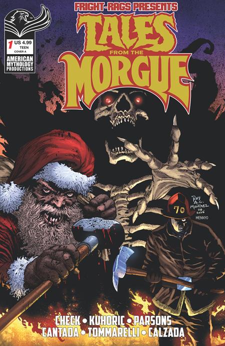FRIGHT RAGS PRESENTS TALES FROM THE MORGUE #1 (ONE SHOT) CVR A ROY ALLAN MARTINEZ (PRE-ORDER: 10/28/2026)
