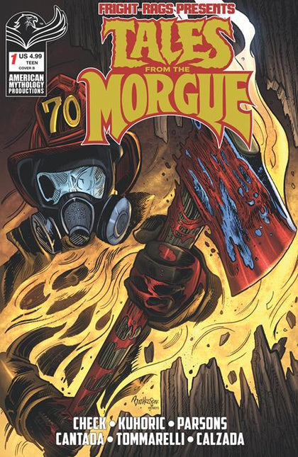 FRIGHT RAGS PRESENTS TALES FROM THE MORGUE #1 (ONE SHOT) CVR B BUZ HASSON VAR (PRE-ORDER: 10/28/2026)