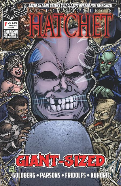GIANT SIZED HATCHET HALLOWEEN #1 (ONE SHOT) CVR E GABRIEL MANGUM VAR (PRE-ORDER: 10/28/2026)