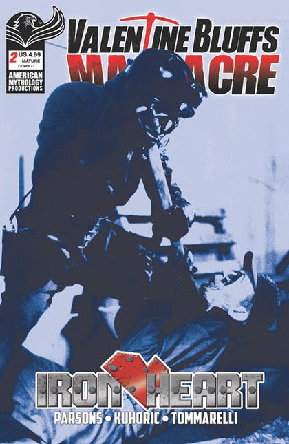 VALENTINE BLUFFS MASSACRE IRON HEART #2 (OF 2) CVR C PHOTO VAR (PRE-ORDER: 10/28/2026)