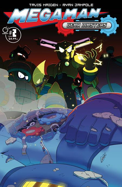 MEGA MAN GEAR MASTERS #2 (OF 5) CVR A RYAN JAMPOLE (PRE-ORDER: 10/28/2026)