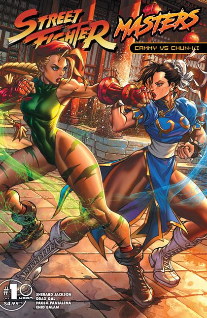 STREET FIGHTER MASTERS CAMMY VS CHUN LI #1 (ONE SHOT) CVR B PAOLO PANTALENA VAR (PRE-ORDER: 10/07/2026)