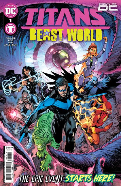 Titans: Beast World (2023)  #1  (Cover A - Danny Miki & Ivan Reis Regular)   (NEW)