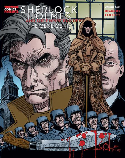 Sherlock Holmes and the Empire Builders (The Gene Genie Vol 1) (SIMONSON Cover)