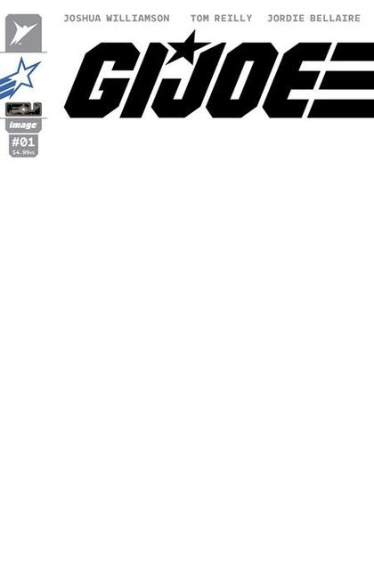 GI Joe #1 CVR N Blank Sketch GI Joe VAR (PRE-ORDER: 11/13/2024)