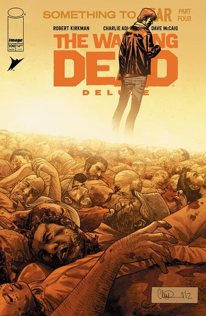 Walking Dead Deluxe #100 CVR F Charlie Adlard & Dave Mccaig Wraparound VAR (PRE-ORDER: 11/06/2024)