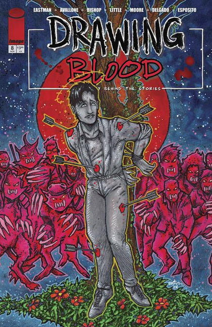 Drawing Blood #8 (of 12) CVR A Kevin Eastman (PRE-ORDER: 11/27/2024)