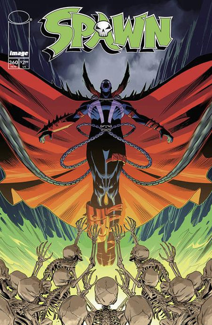 Spawn #360 CVR B Marco Failla VAR (PRE-ORDER: 01/01/2025)