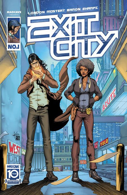 Exit City #1 (of 4) CVR A Karl Mostert (PRE-ORDER: 11/06/2024)