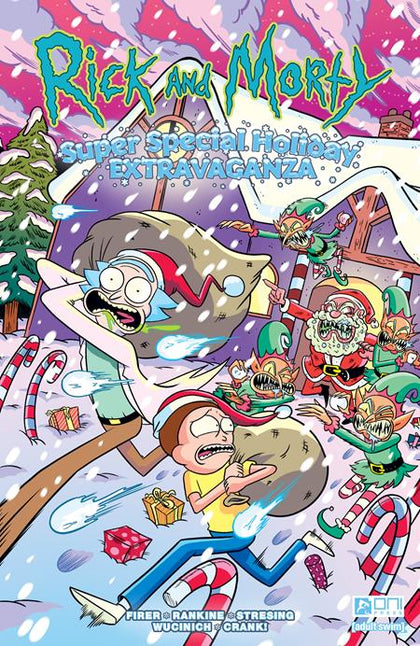 Rick And Morty Super Special Holiday Extravaganza #1 (One Shot) CVR C Marc Ellerby VAR (PRE-ORDER: 11/27/2024)