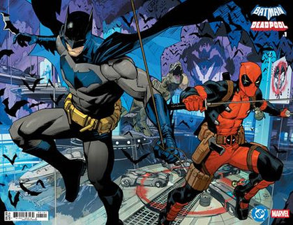 DC MARVEL BATMAN DEADPOOL #1 (ONE SHOT) CVR B DAN MORA BATMAN DEADPOOL WRAPAROUND CARD STOCK VAR (PRE-ORDER: 11/19/2025)