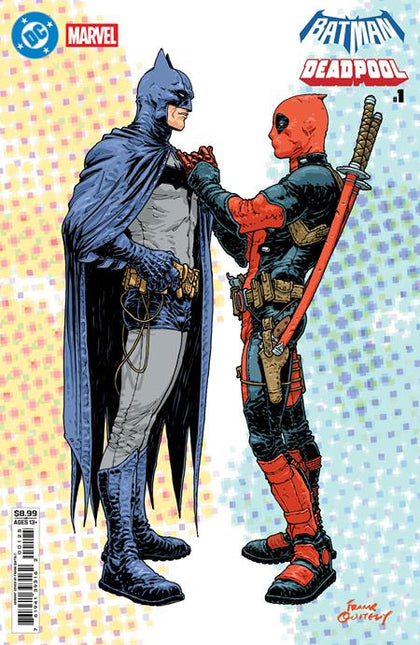 DC MARVEL BATMAN DEADPOOL #1 (ONE SHOT) CVR N FRANK QUITELY BATMAN DEADPOOL CARD STOCK VAR (PRE-ORDER: 11/19/2025)