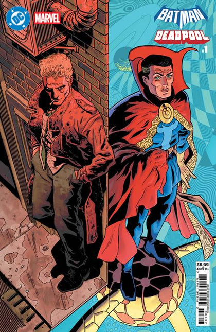 DC MARVEL BATMAN DEADPOOL #1 (ONE SHOT) CVR P HAYDEN SHERMAN CONSTANTINE DR STRANGE CARD STOCK VAR (PRE-ORDER: 11/19/2025)