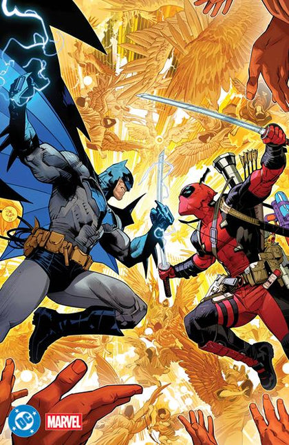 DC MARVEL BATMAN DEADPOOL #1 (ONE SHOT) CVR T DAN MORA FOIL VAR (PRE-ORDER: 11/19/2025)