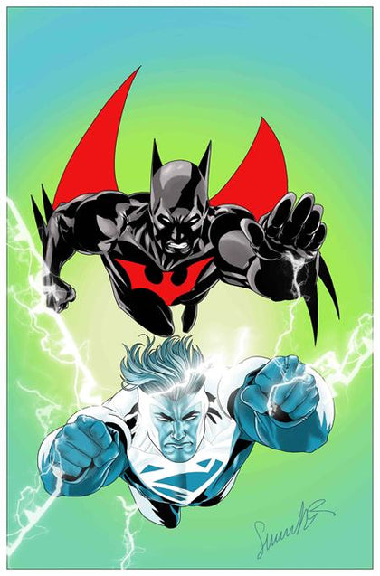 JUSTICE LEAGUE UNLIMITED #13 CVR E SALVADOR LARROCA CARD STOCK VAR (DC K.O.) (PRE-ORDER: 11/26/2025)