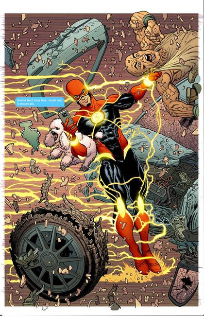 FLASH #27 CVR C STEVE SKROCE CARD STOCK VAR (DC K.O.) (PRE-ORDER: 11/26/2025)