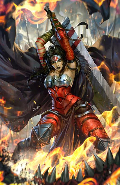 ABSOLUTE WONDER WOMAN #14 CVR B DERRICK CHEW CARD STOCK VAR (PRE-ORDER: 11/26/2025)