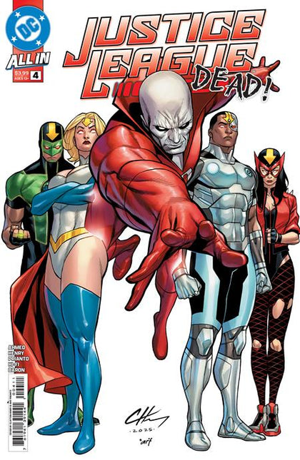 JUSTICE LEAGUE RED #4 (OF 6) CVR A CLAYTON HENRY