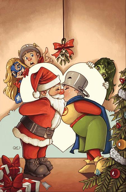 DCS I SAW MA HUNKEL KISSING SANTA CLAUS #1 (ONE SHOT) CVR A CHRISSIE ZULLO (PRE-ORDER: 11/26/2025)