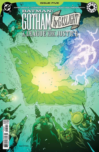 BATMAN GOTHAM BY GASLIGHT A LEAGUE FOR JUSTICE #5 (OF 6) CVR A LEANDRO FERNANDEZ