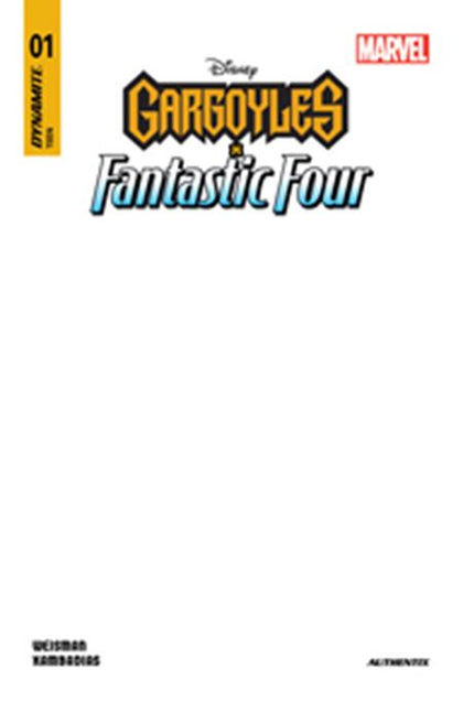 GARGOYLES X FANTASTIC FOUR #1 CVR F BLANK AUTHENTIX VAR (PRE-ORDER: 11/05/2025)